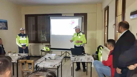 Hisarcık'ta Traktör Kullanımı Eğitimi Verildi