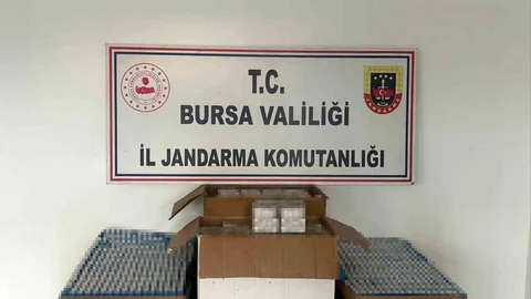 Bursa'da Kaçak Sigara Operasyonu
