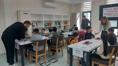 Yenipazar'da Zeka Oyunları Turnuvası Sonuçlandı