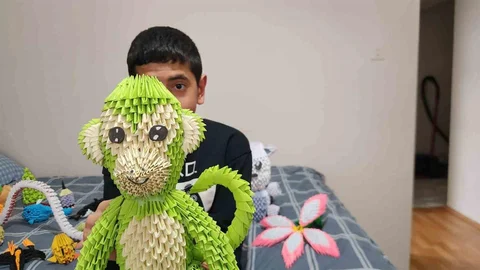 Tunceli'de Origamiyle Hayatına Yön Veren Genç