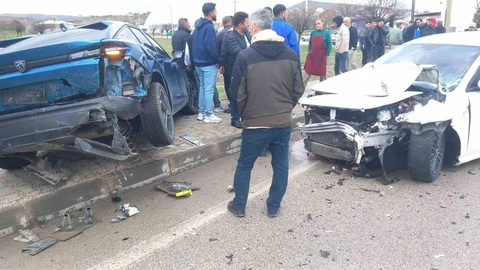 Elazığ'da Trafik Kazası Meydana Geldi