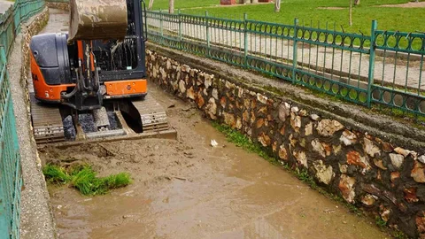 Kahta'da Dere Temizliği Çalışmaları