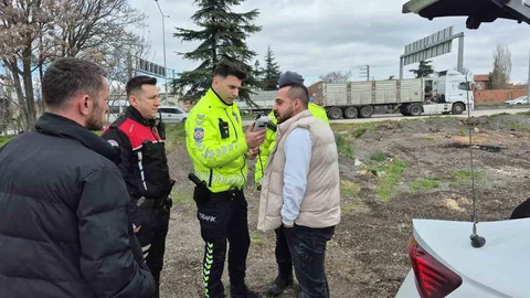 Eskişehir'de Alkollü Sürücüye Cezai İşlem