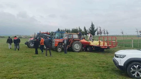 Tekirdağ'da Mera Gübreleme Çalışması Yapıldı
