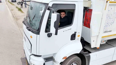 Başiskele'de Elektrikli Çöp Kamyonu Uygulaması