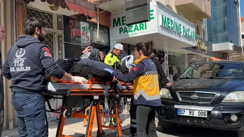 Burdur'da Geri Manevra Kazası