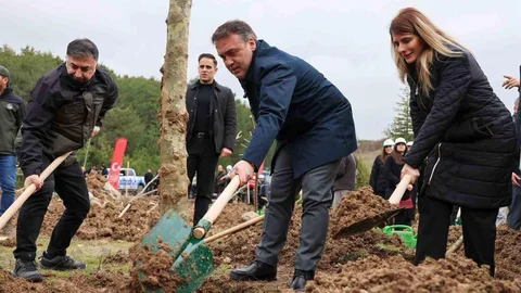 Şeyh Edebali Anısına 700 Fidan Dikildi