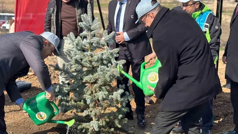 Kırklareli'nde 3 Bin 750 Fidan Dikimi Yapıldı