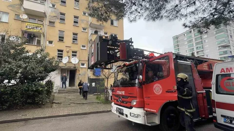Samsun'da Yangın Çıktı