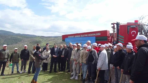 Havran'da Fidan Dikimi Etkinliği