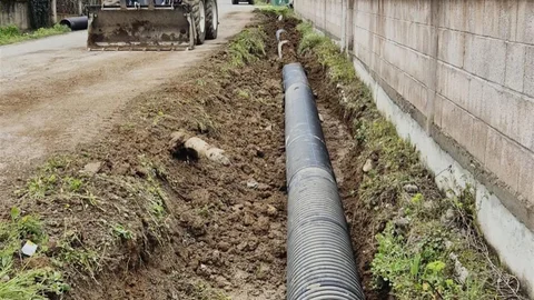 Düzce'de Altyapı Çalışmaları Sürüyor