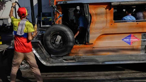 Filipinler'de Ulaşım Grevi Yaşanıyor