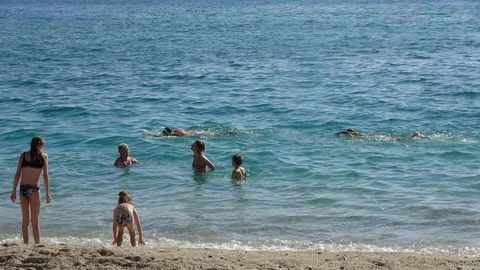 Alanya'da Denizde Keyifli Anlar