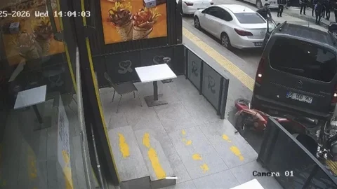 Mardin'de Geri Manevra Kazası