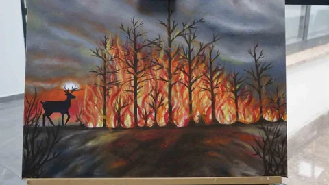 Diyarbakır'da Resim Sergisi Açıldı