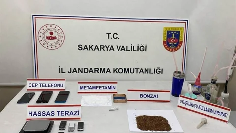 Sakarya'da Uyuşturucu Operasyonu