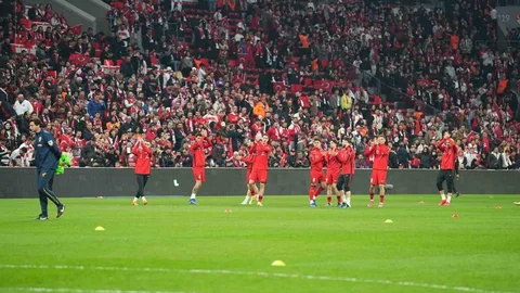 A Milli Takım Dolmabahçe'de Geri Dönüş Yaptı