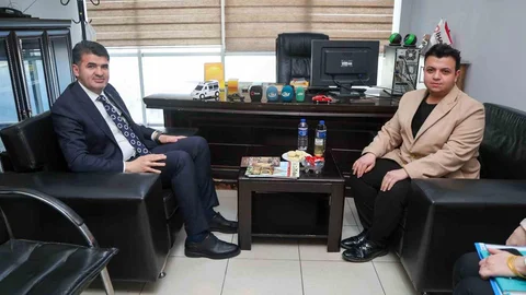 Kilis Valisi’nden İHA Ziyareti