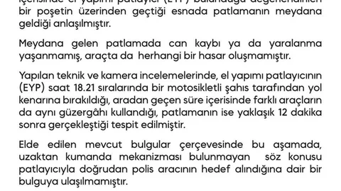 Diyarbakır'da EYP Patladı