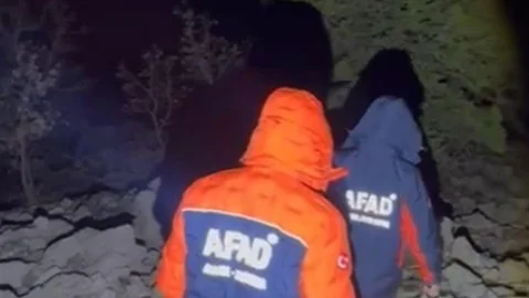 Kahramanmaraş'ta Mahsur Kalan Dağcılar Kurtarıldı