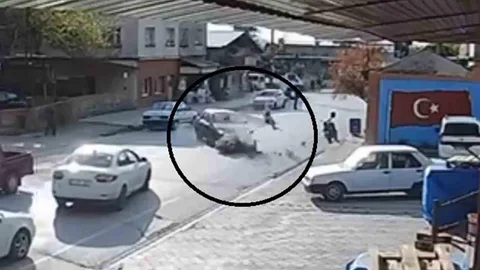 Hatay'da Motosiklet Kazası