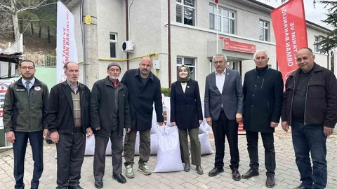 Bilecik'te Nohut Tohumu Dağıtımı Yapıldı