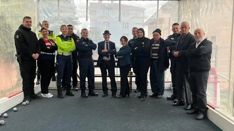 Bilecik'te Jandarma Huzurevi Ziyareti