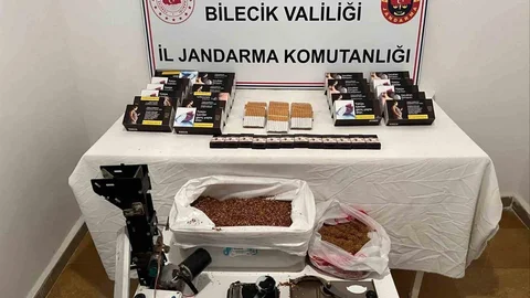 Bilecik'te Kaçak Sigara Operasyonu
