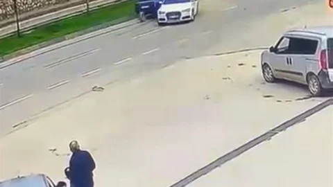 Bursa'da Sürücüsüz Araç Kazası