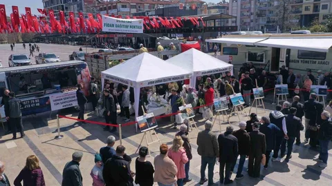 Aydın'da Fidan Dağıtımı Yapıldı