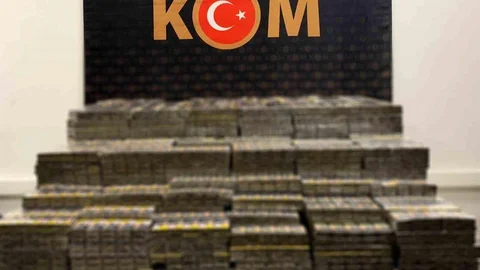 Mardin'de Kaçak Sigara Operasyonu