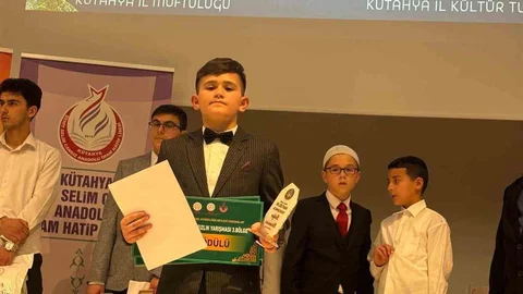 Afyonkarahisar'da Hafızlık Yarışması Birincisi
