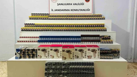 Şanlıurfa'da Kaçak Ürünler Ele Geçirildi