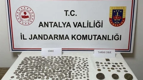 Kaş'ta Tarihi Eser Kaçakçılığı Operasyonu