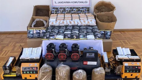 Kumluca'da Kaçak Tütün Operasyonu