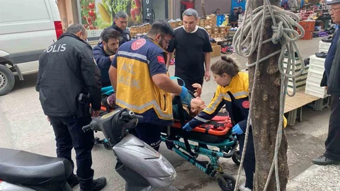 Aydın'da Yaşlı Kadın Kurtarıldı