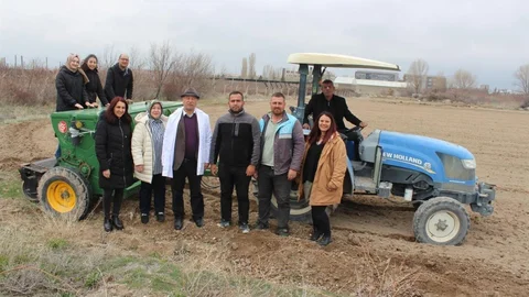 Niğde'de Çörek Otu Ekimi Tamamlandı