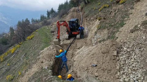 Aydın'da Su Hattı Yenileme Çalışmaları