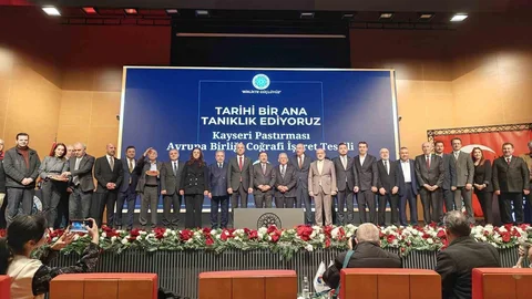 Kayseri Pastırması Tescillendi