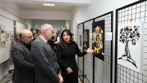 Sinop Üniversitesi'nde Sanat Sergisi