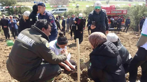 Burdur'da Fidan Dikim Etkinliği