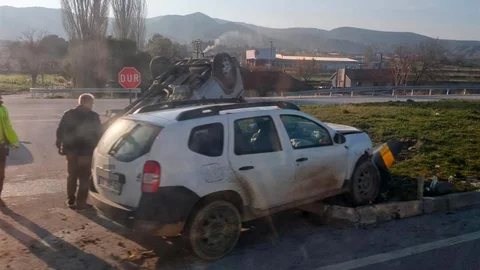 Burdur'da Trafik Kazası: 5 Yaralı