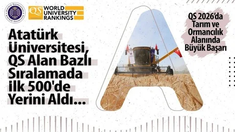 Atatürk Üniversitesi Sıralamada İlk 500’de Yer Aldı