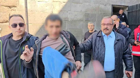 Kayseri'de Gazeteciye Saldırı Anları