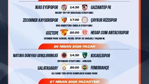 Galatasaray Fenerbahçe Derbisinin Tarihi Açıklandı