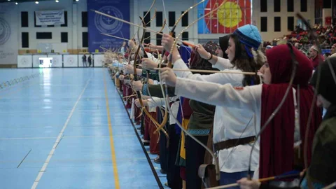 Samsun'da Geleneksel Okçuluk Şampiyonası