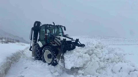 Iğdır'da Karla Mücadele Seferberliği