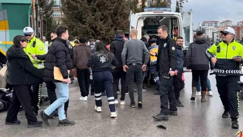 Edirne'de Motosiklet Kazası