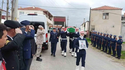Yatağan’da Kıbrıs Gazisi Uğurlandı