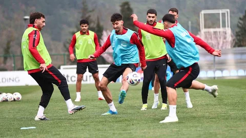A Milli Futbol Takımı Kosova Hazırlıklarına Başladı